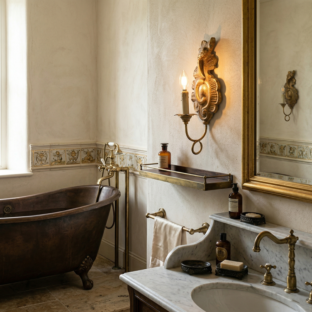 Vintage Wandleuchte Berte