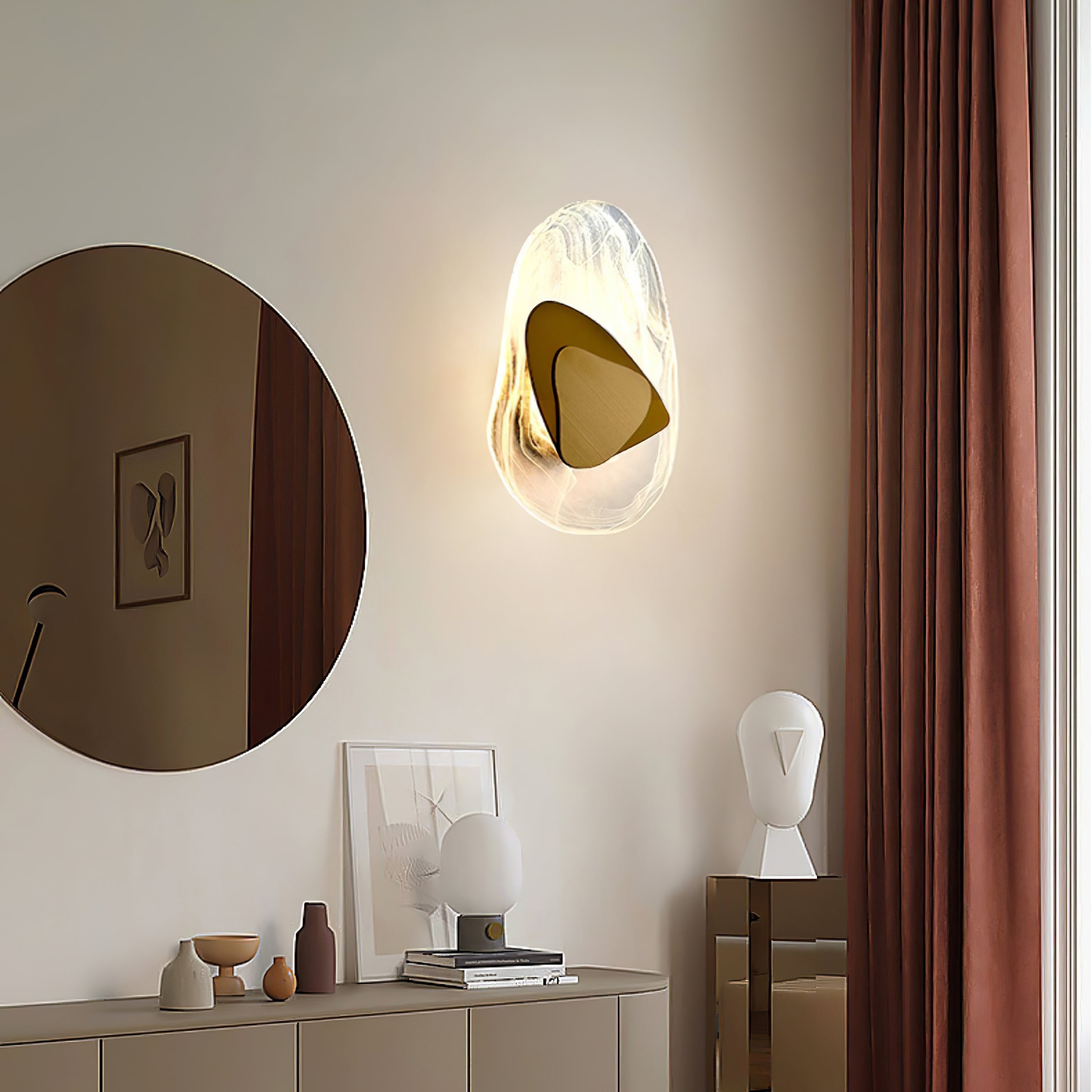 Moderne Wandleuchte Gerie