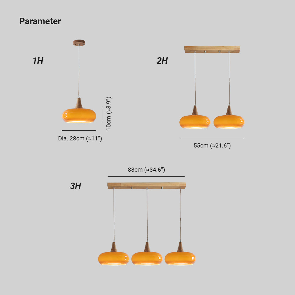Moderne Pendelleuchte Gionia