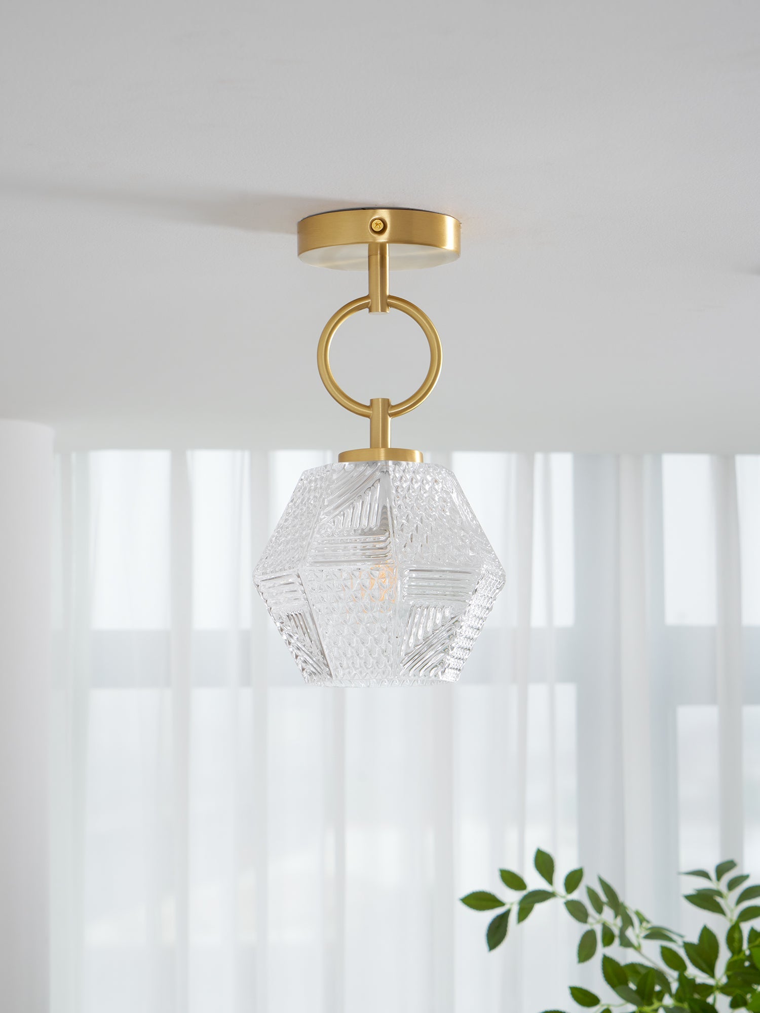Art Deco Deckenleuchte Veneo