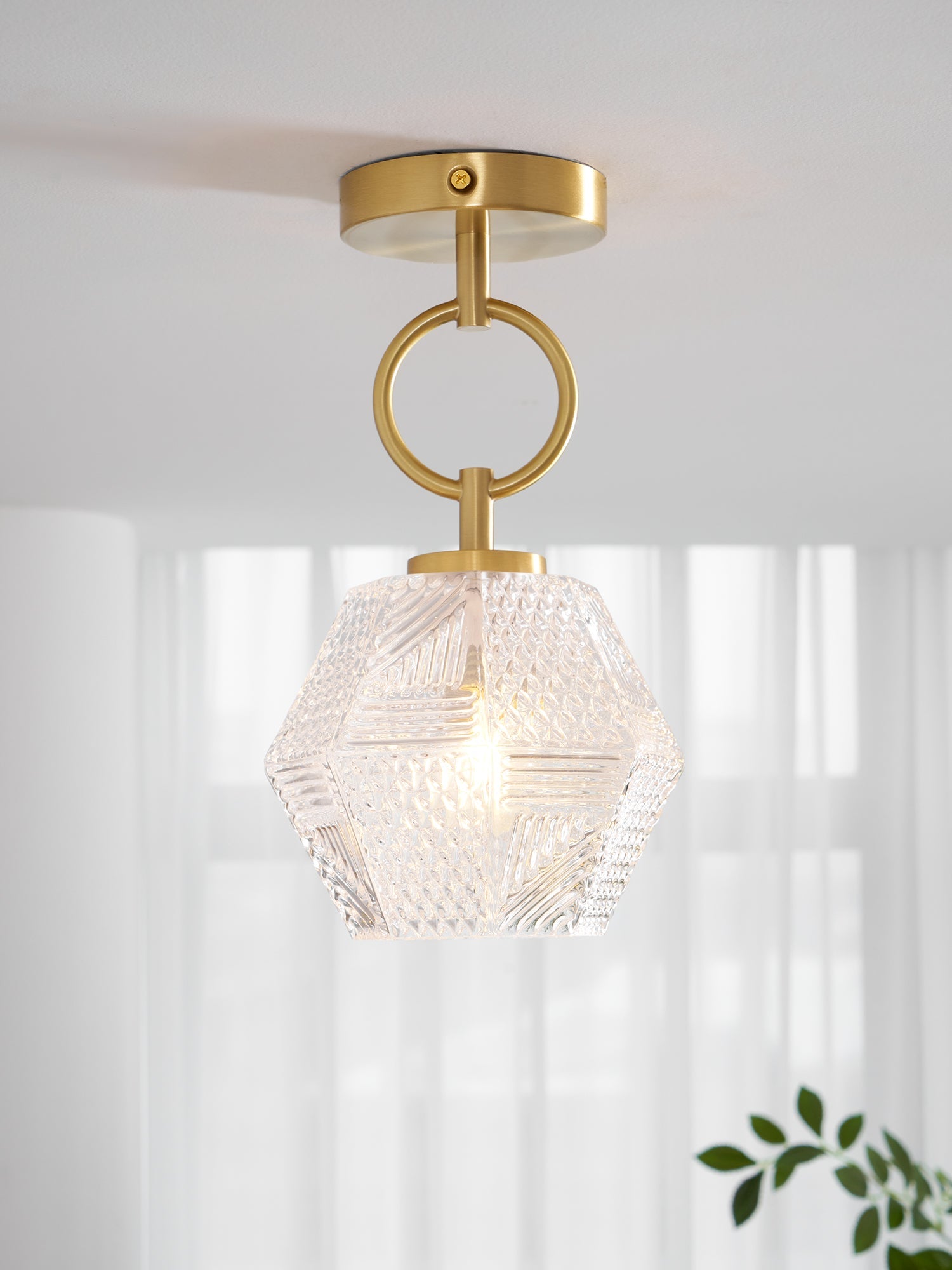 Art Deco Deckenleuchte Veneo