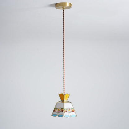 Vintage Pendelleuchte Theosose