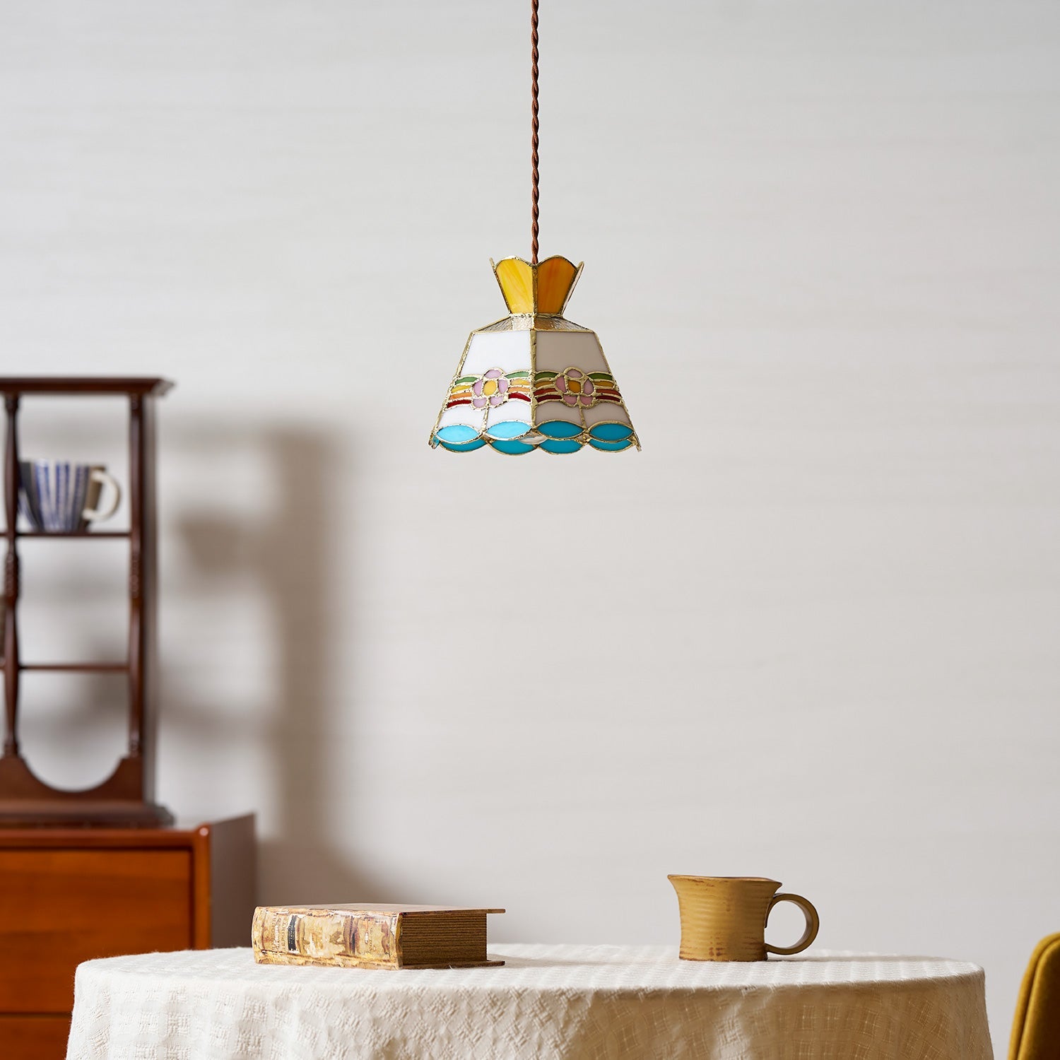 Vintage Pendelleuchte Theosose