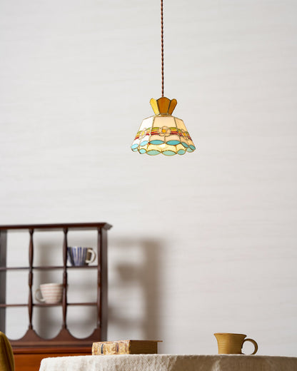 Vintage Pendelleuchte Theosose