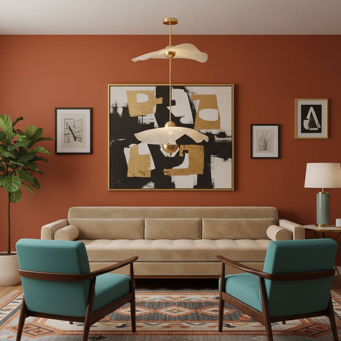 Moderne Pendelleuchte Celia