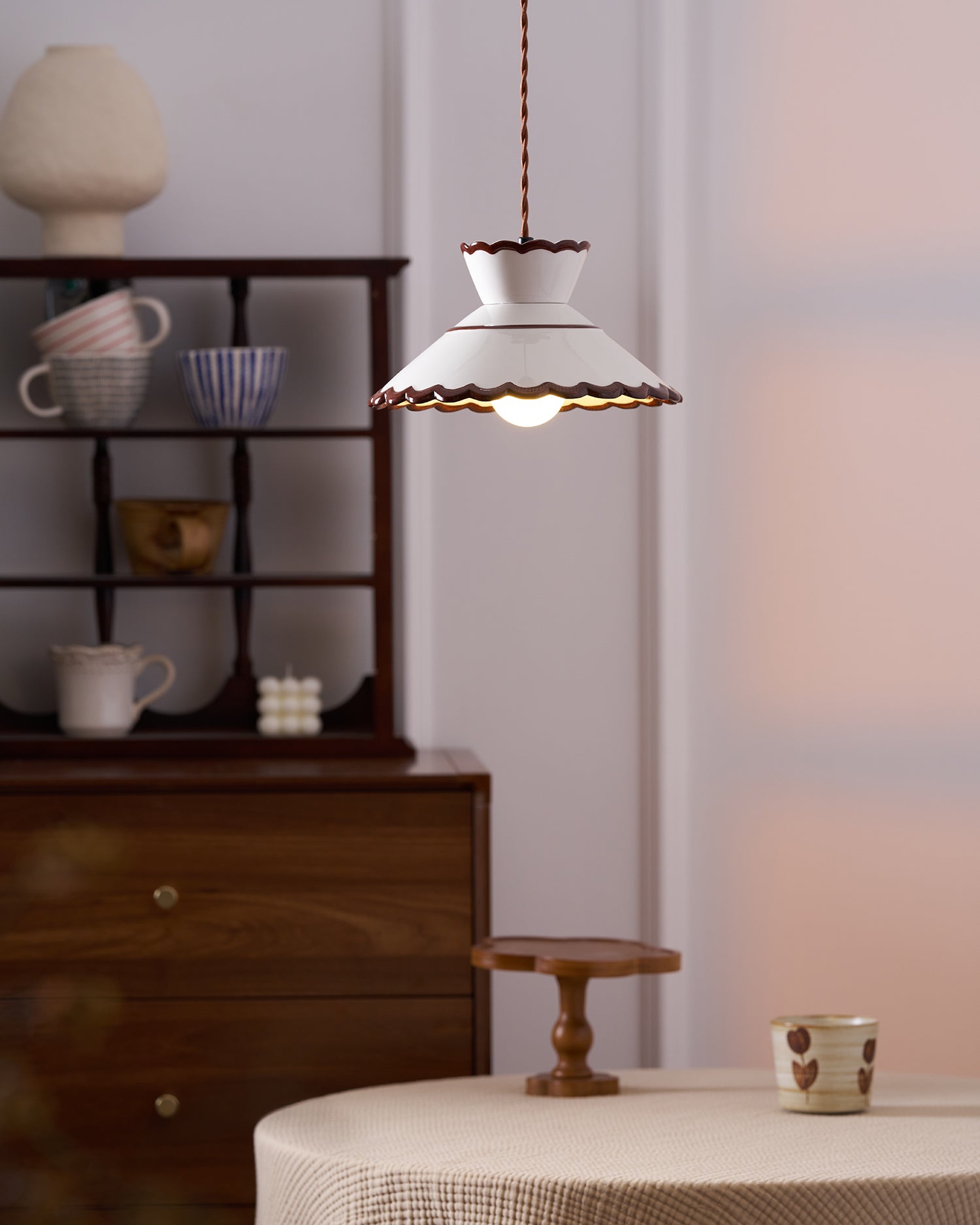 Vintage Pendelleuchte Larerelle