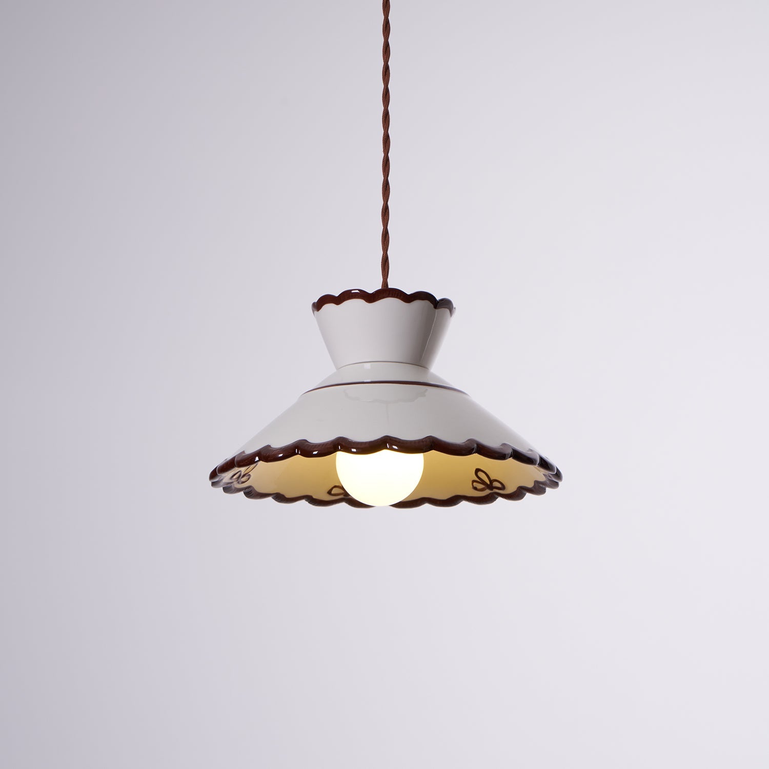 Vintage Pendelleuchte Larerelle