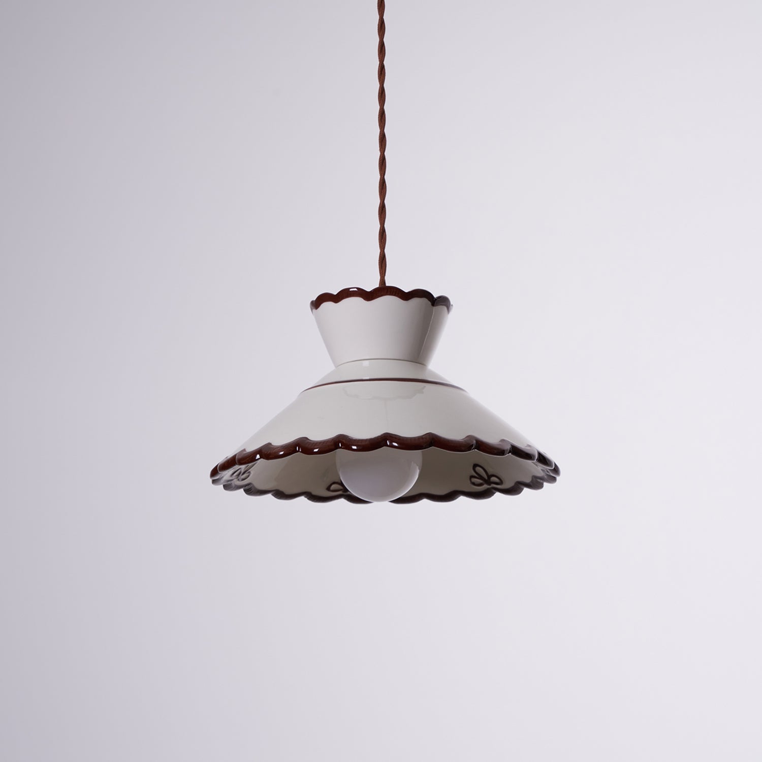 Vintage Pendelleuchte Larerelle