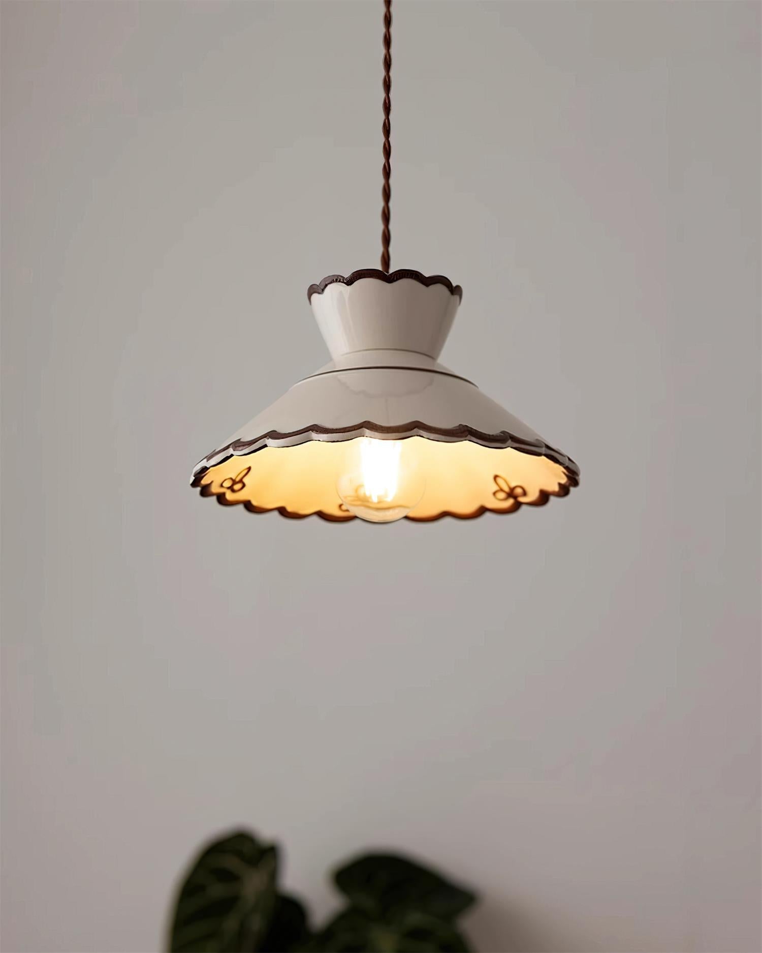 Vintage Pendelleuchte Larerelle