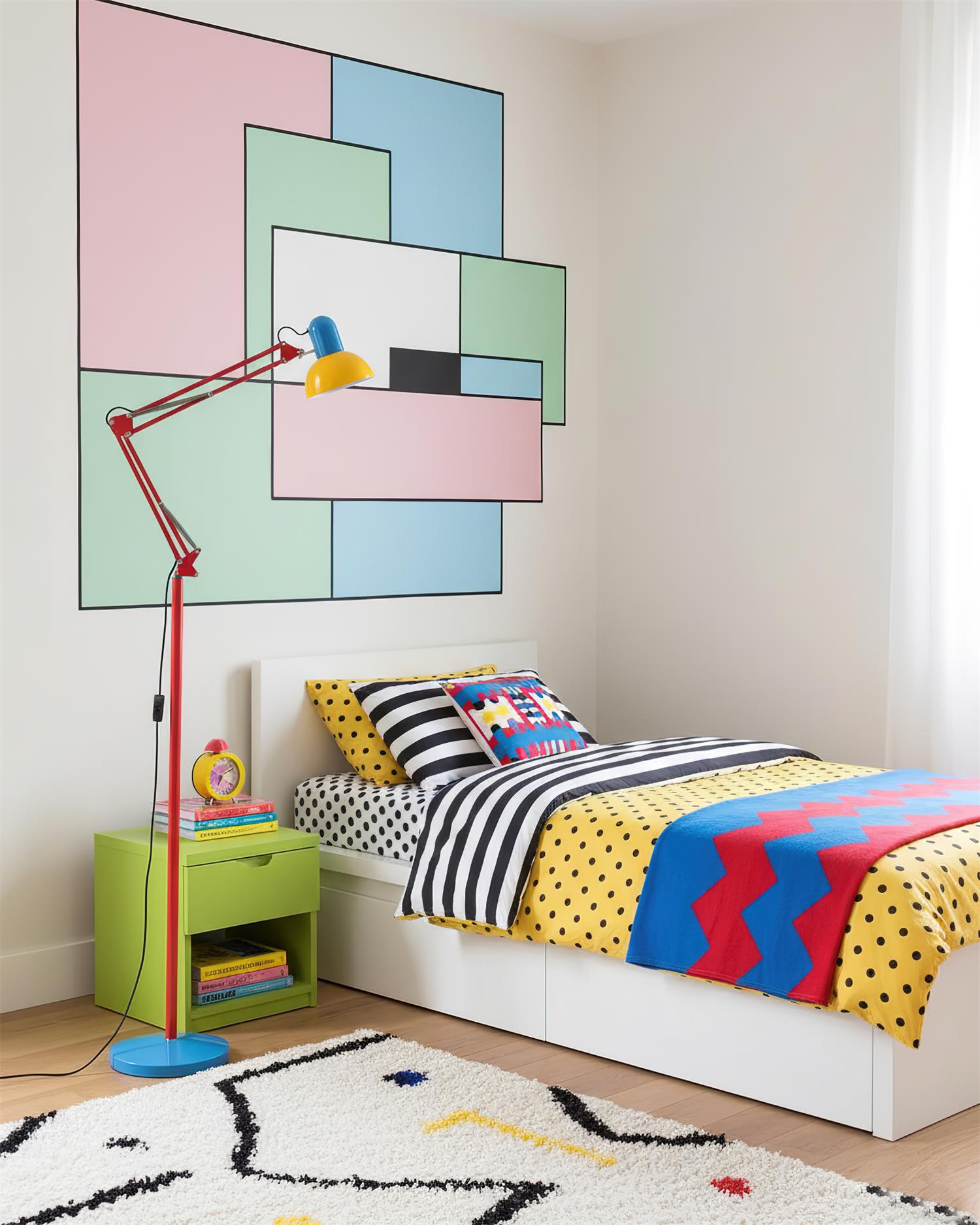 Moderne Stehleuchte Zorreel