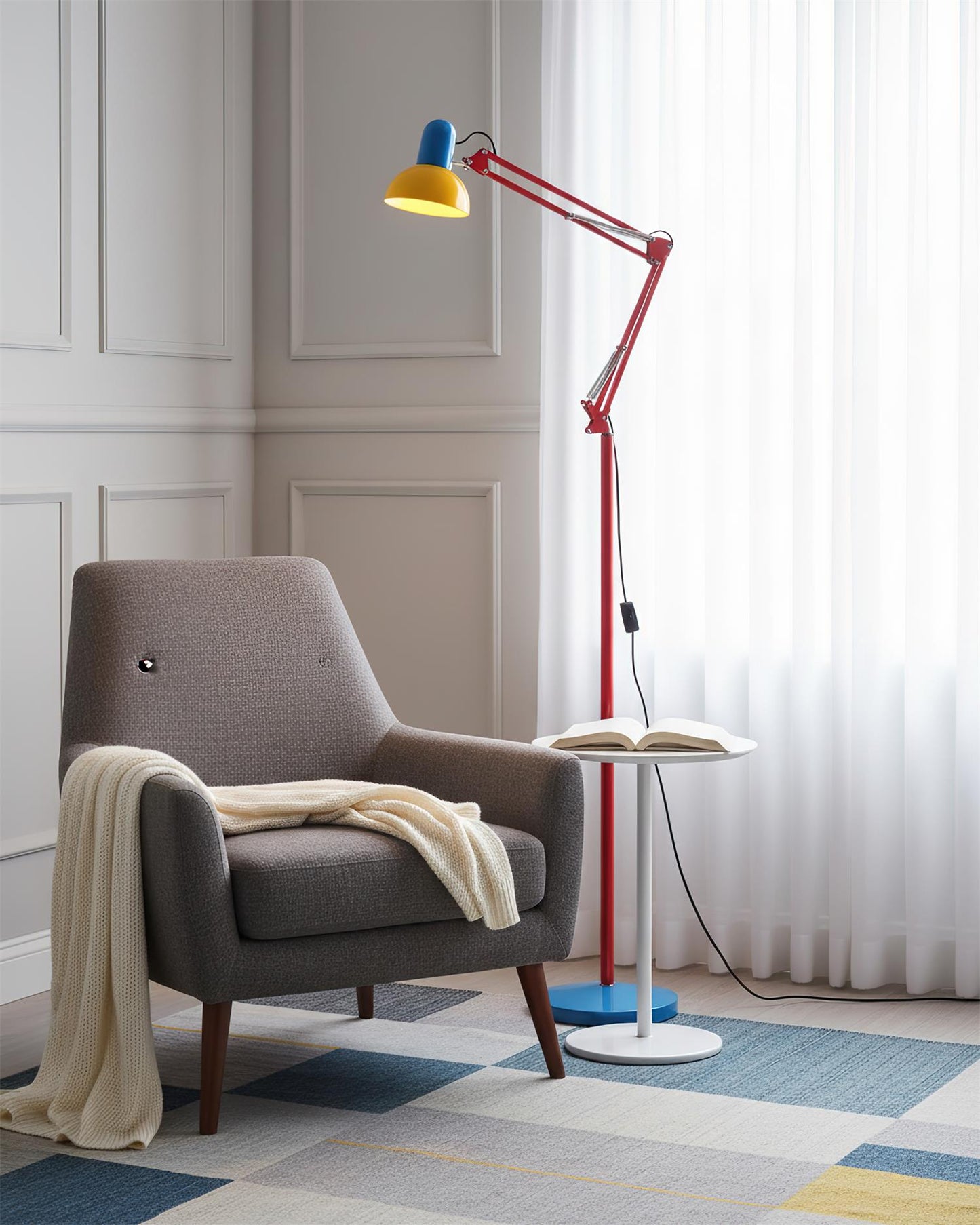 Moderne Stehleuchte Zorreel