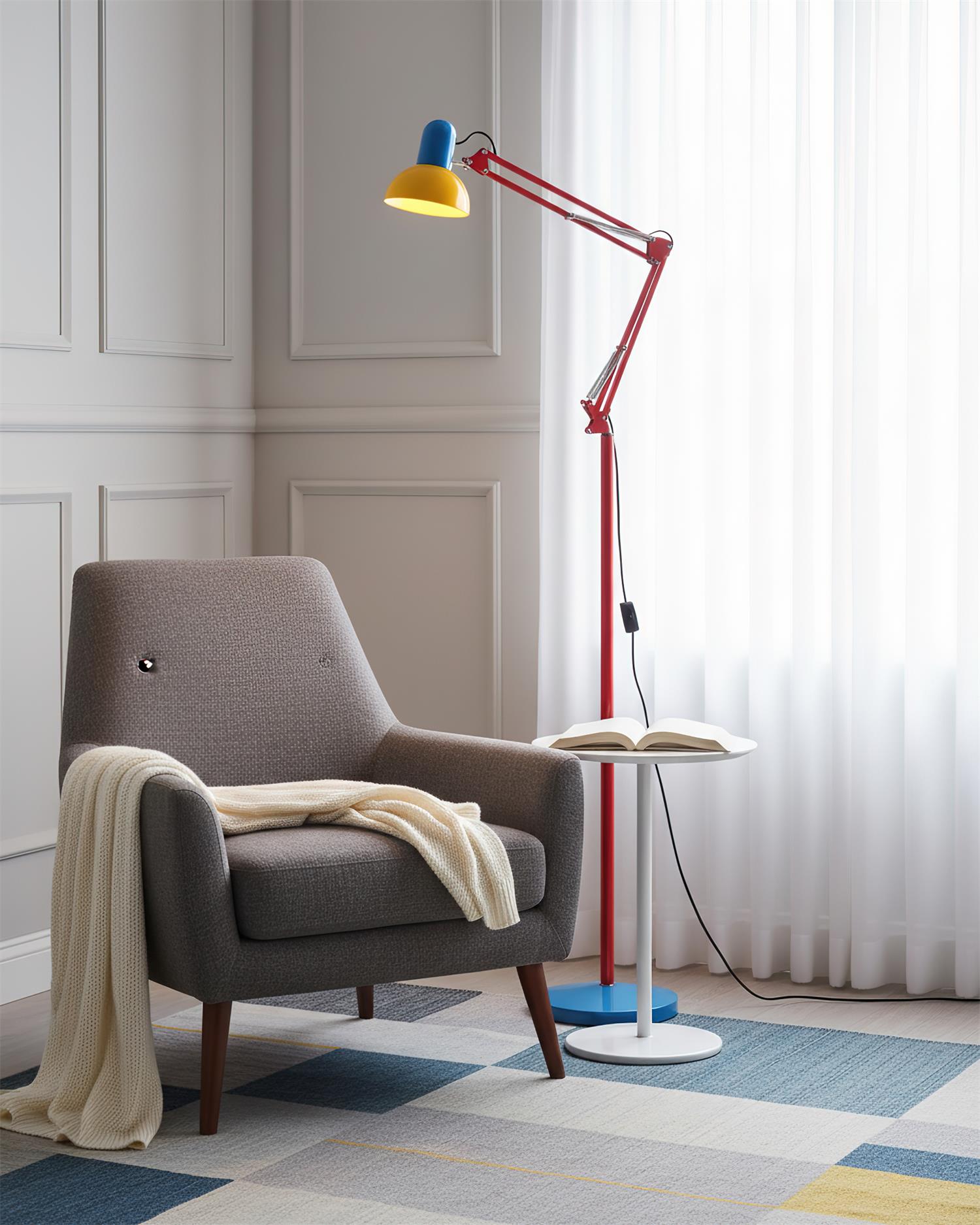 Moderne Stehleuchte Zorreel