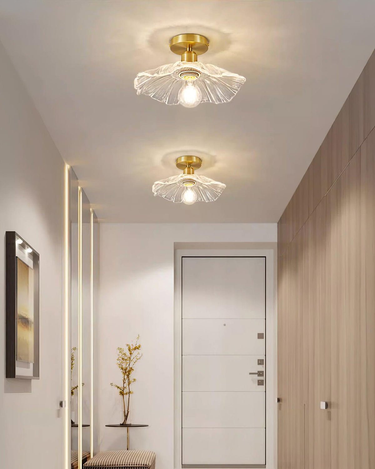 Flower Glass Ceiling Light – detail 14
