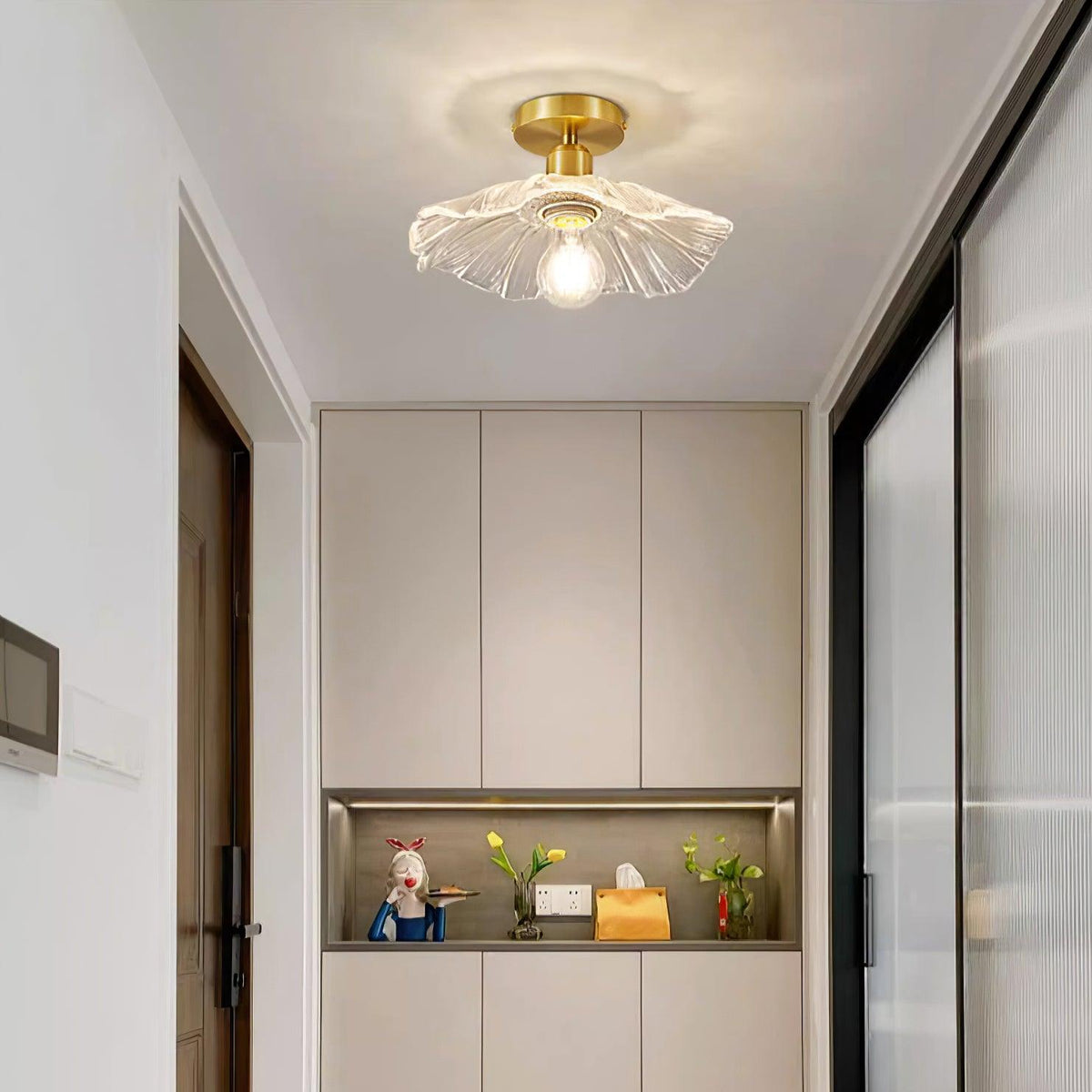 Flower Glass Ceiling Light – detail 18
