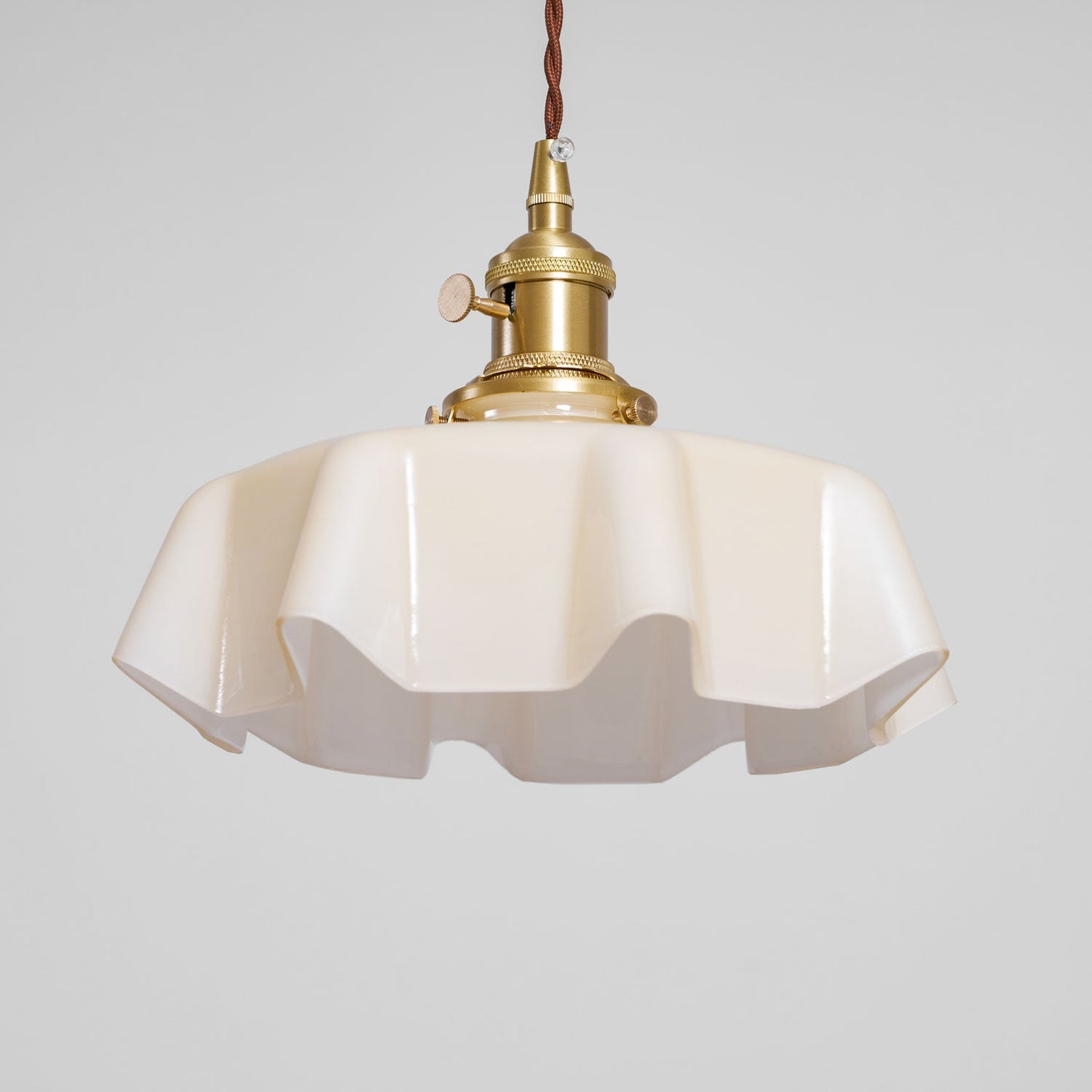 Vintage Pendelleuchte Serer