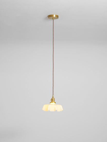 Vintage Pendelleuchte Serer