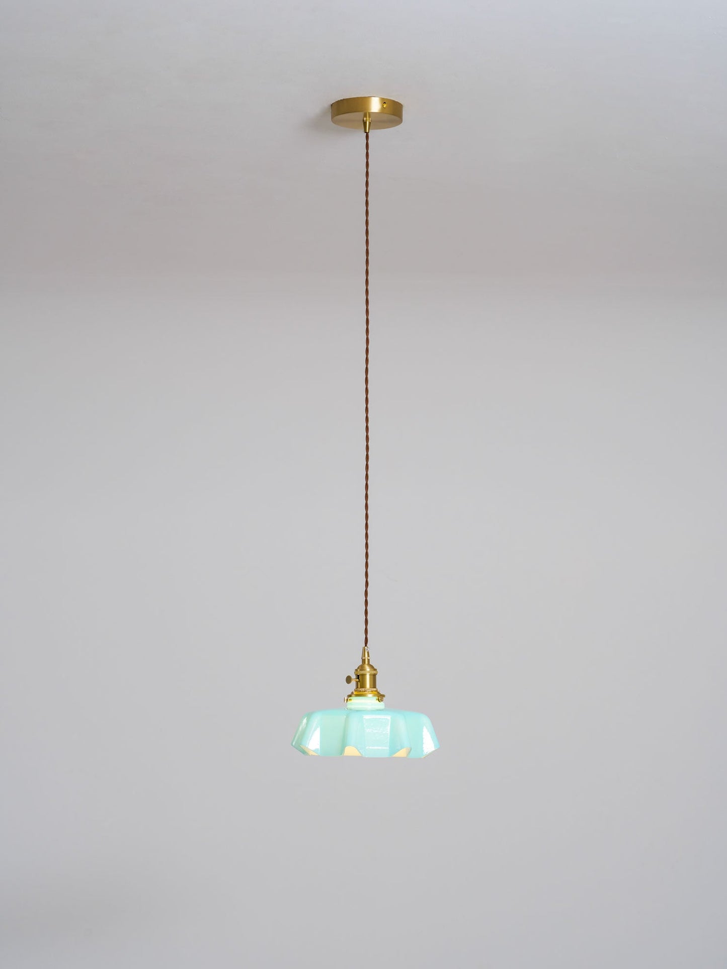 Vintage Pendelleuchte Serer