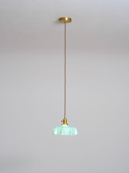 Vintage Pendelleuchte Serer