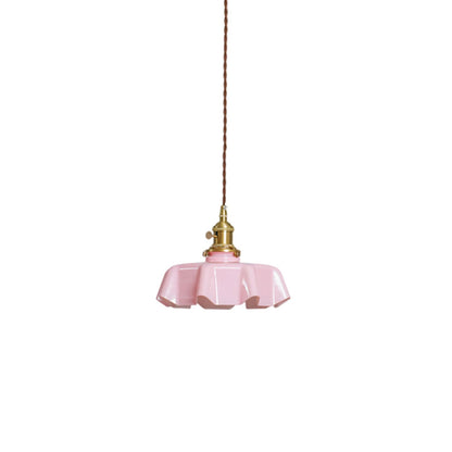 Vintage Pendelleuchte Serer