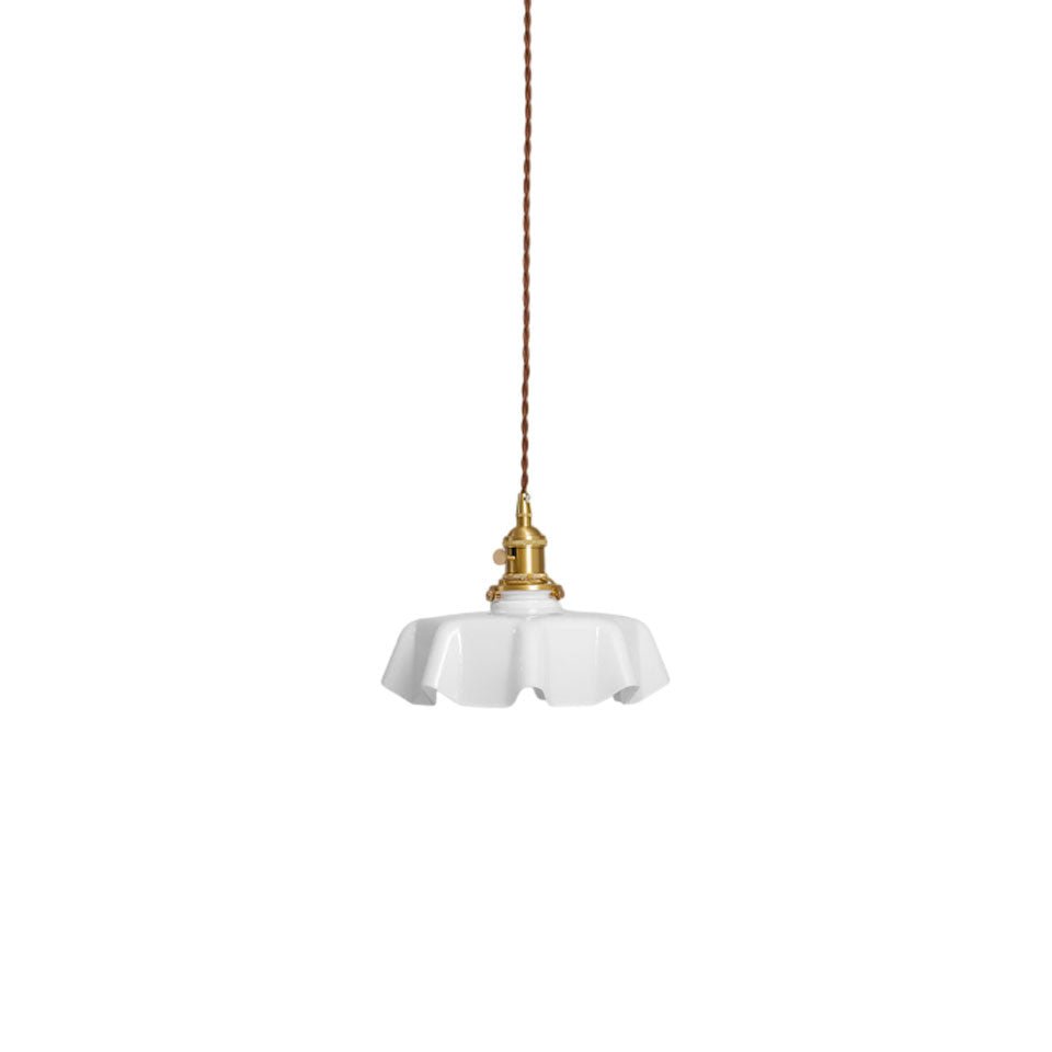 Vintage Pendelleuchte Serer