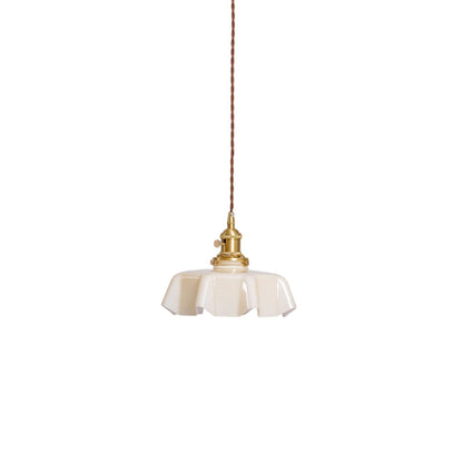 Vintage Pendelleuchte Serer