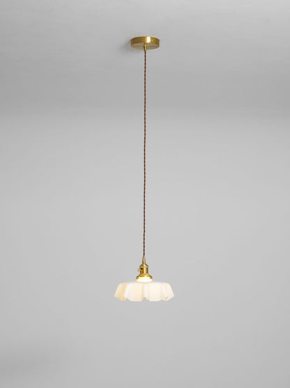 Vintage Pendelleuchte Serer