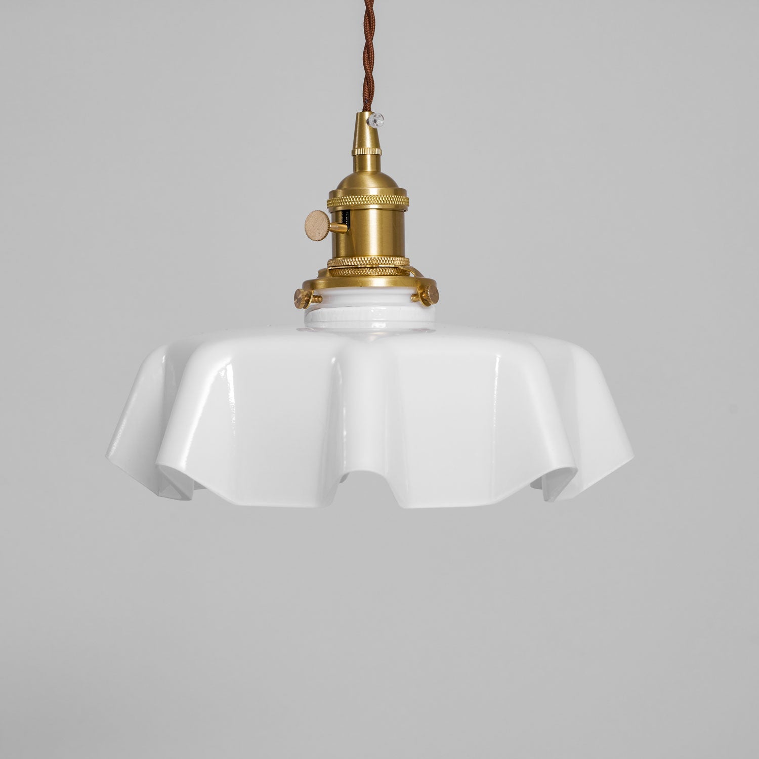 Vintage Pendelleuchte Serer