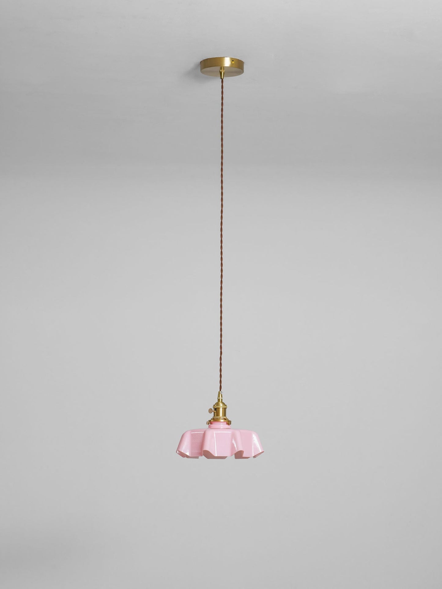 Vintage Pendelleuchte Serer