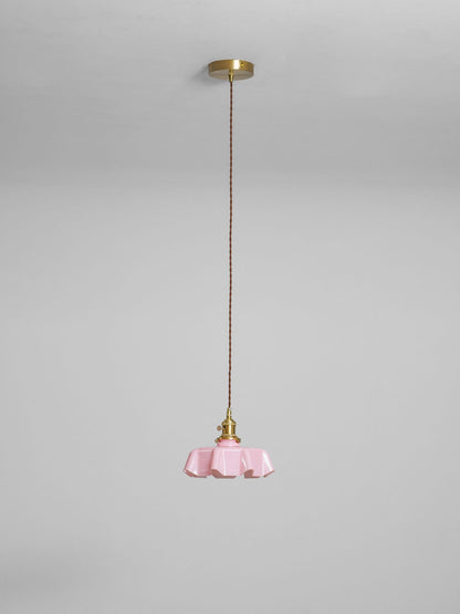 Vintage Pendelleuchte Serer