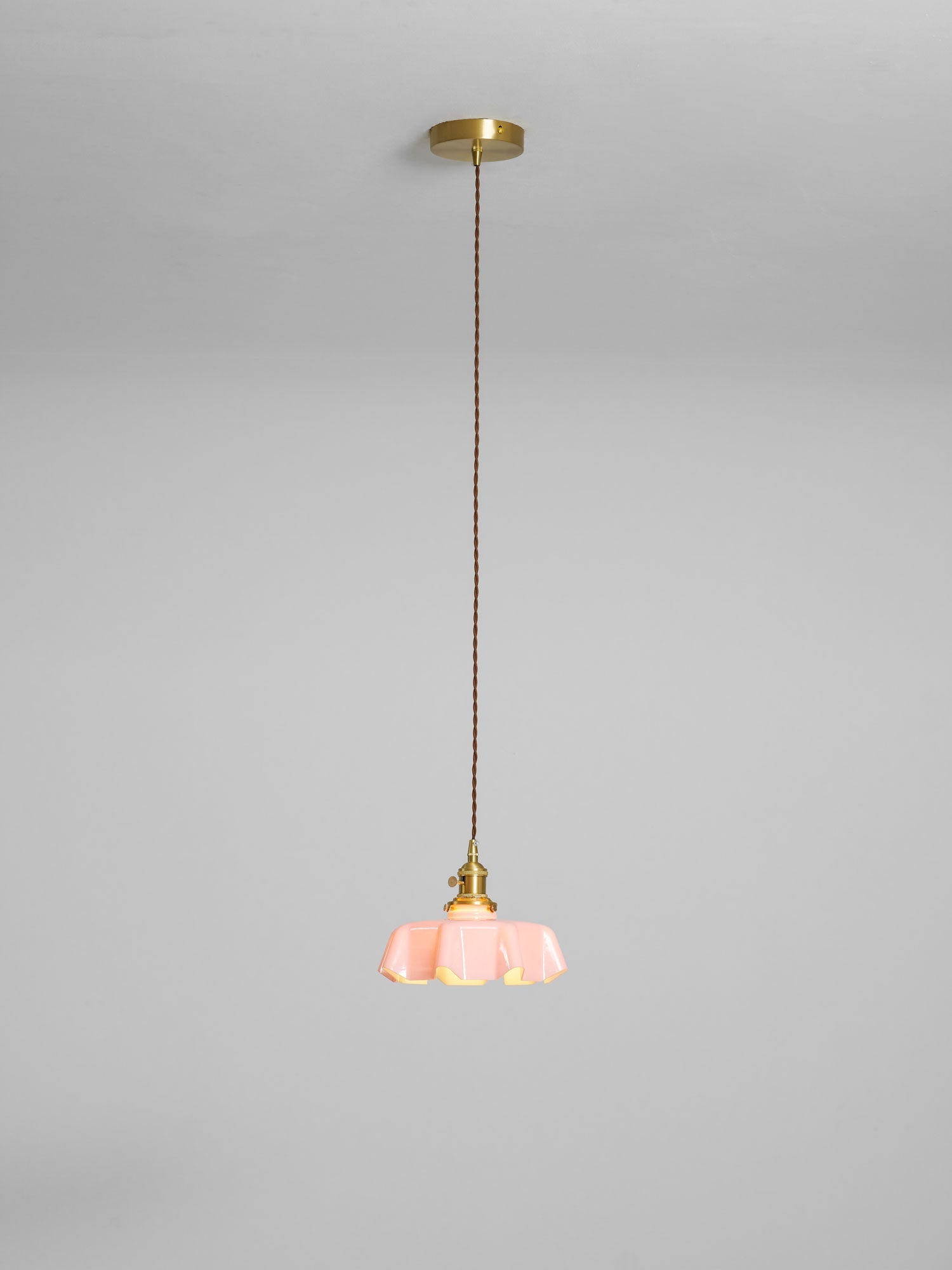 Vintage Pendelleuchte Serer