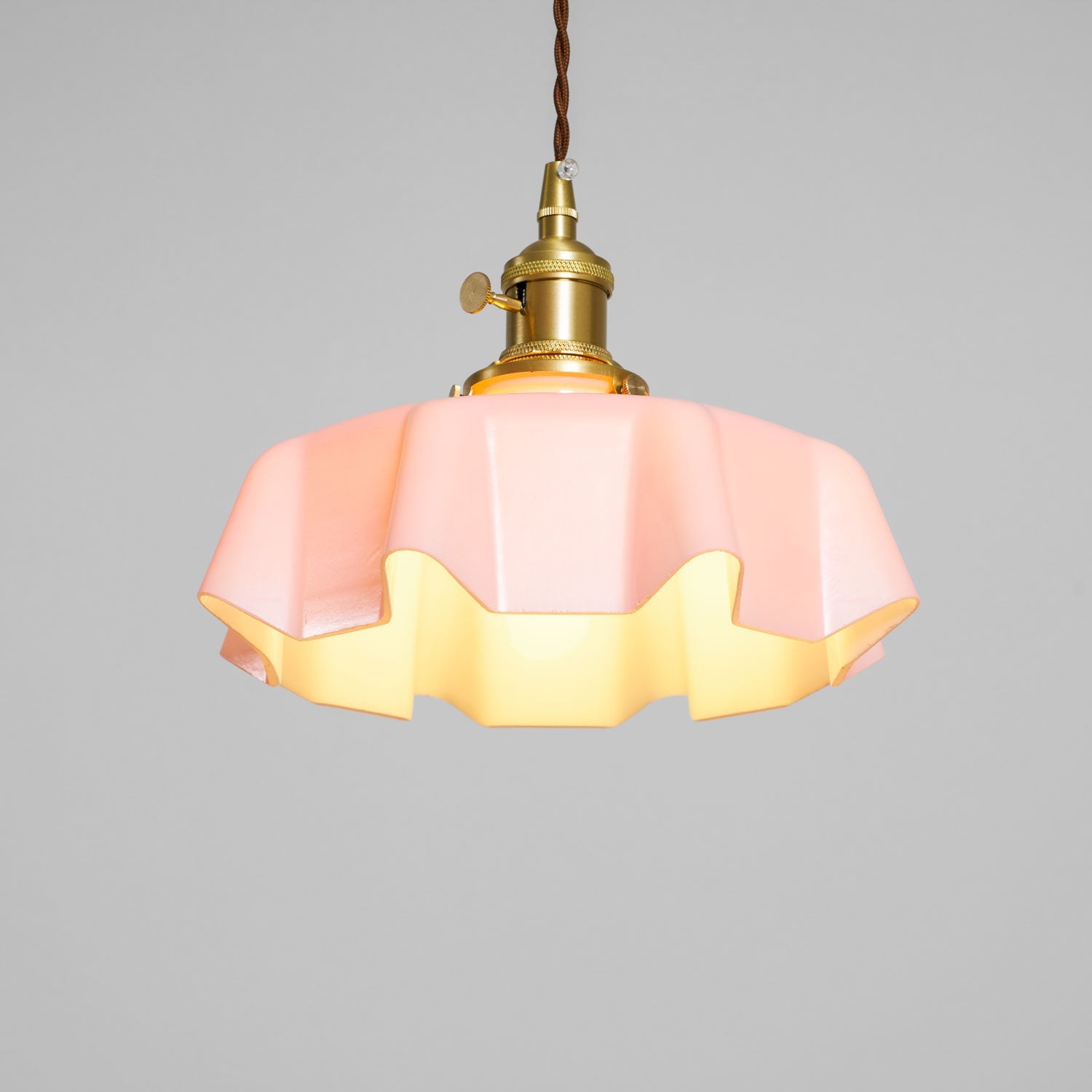 Vintage Pendelleuchte Serer
