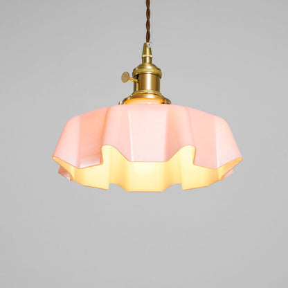 Vintage Pendelleuchte Serer