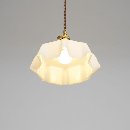 Vintage Pendelleuchte Serer