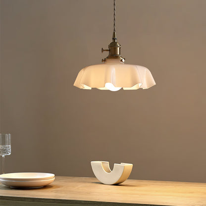 Vintage Pendelleuchte Serer