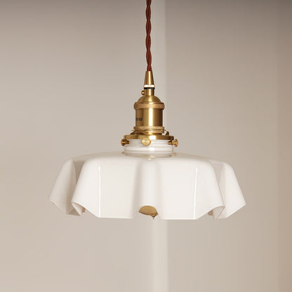 Vintage Pendelleuchte Serer