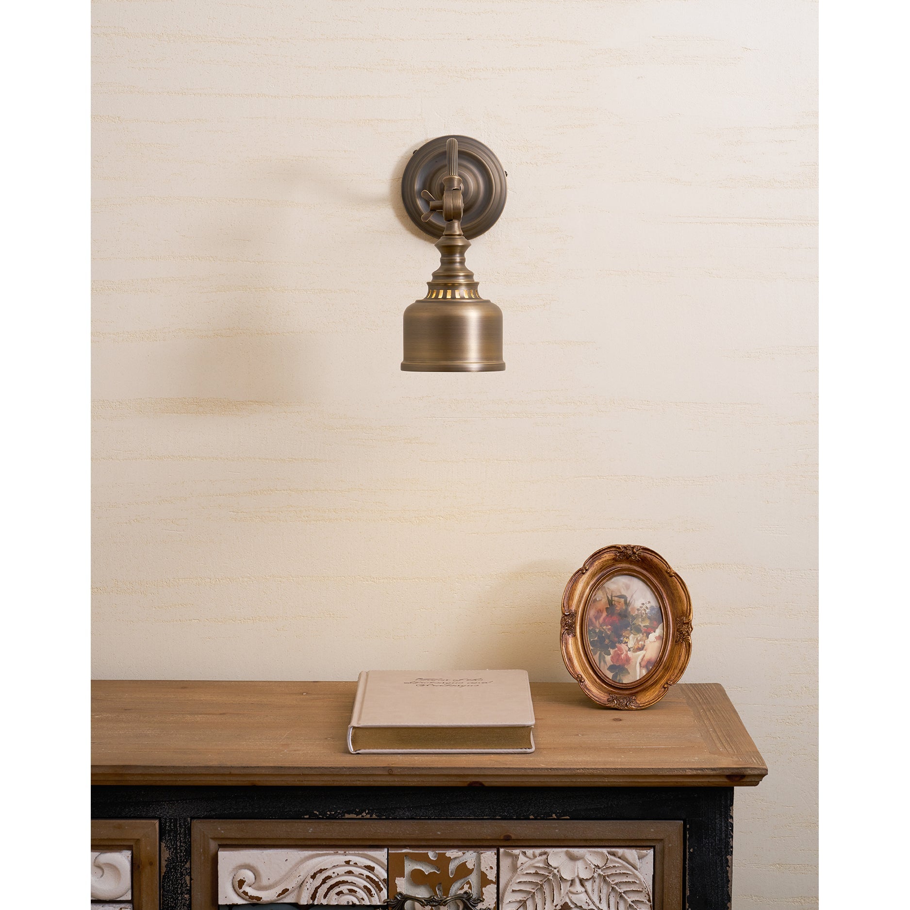 Vintage Wandleuchte Marbel