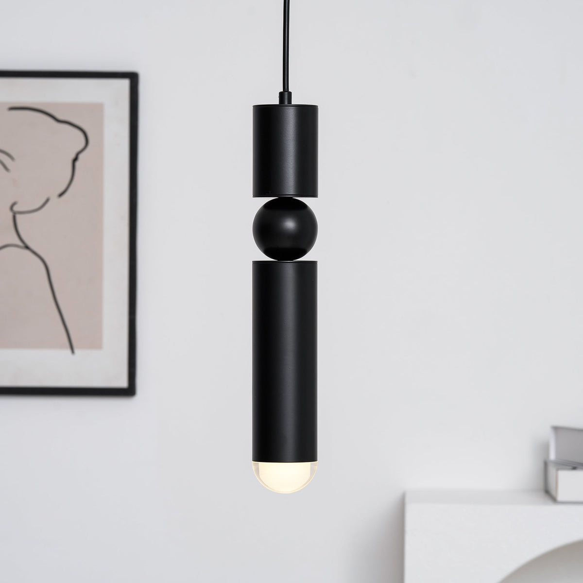 Moderne Pendelleuchte Leote