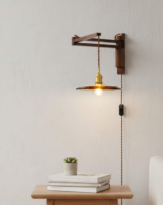 Vintage Wandleuchte Veltaeur