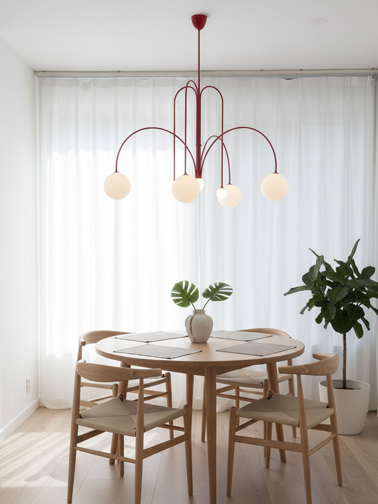 Moderne Pendelleuchte Serno