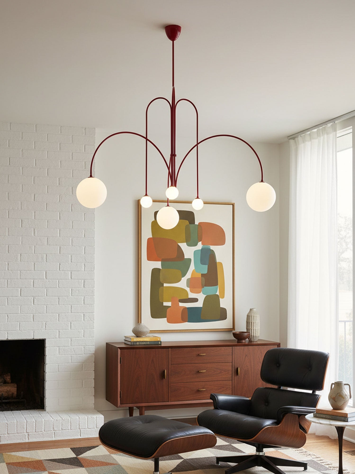 Moderne Pendelleuchte Serno