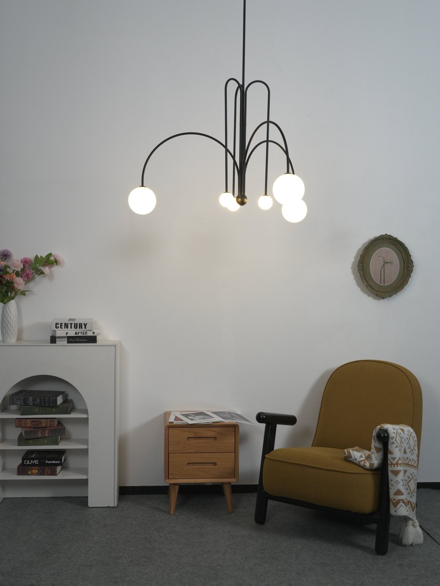 Moderne Pendelleuchte Serno