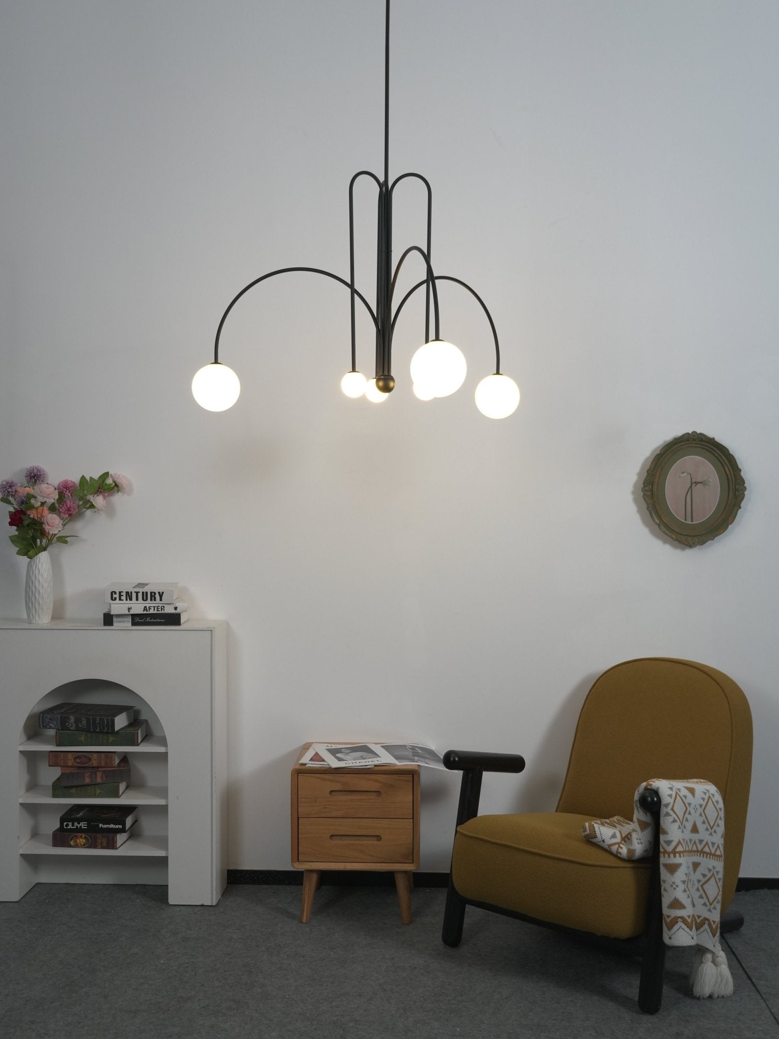 Moderne Pendelleuchte Serno