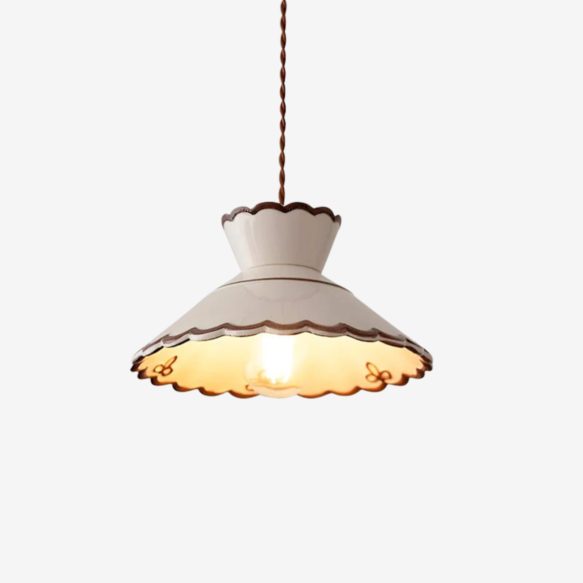 Vintage Pendelleuchte Larerelle