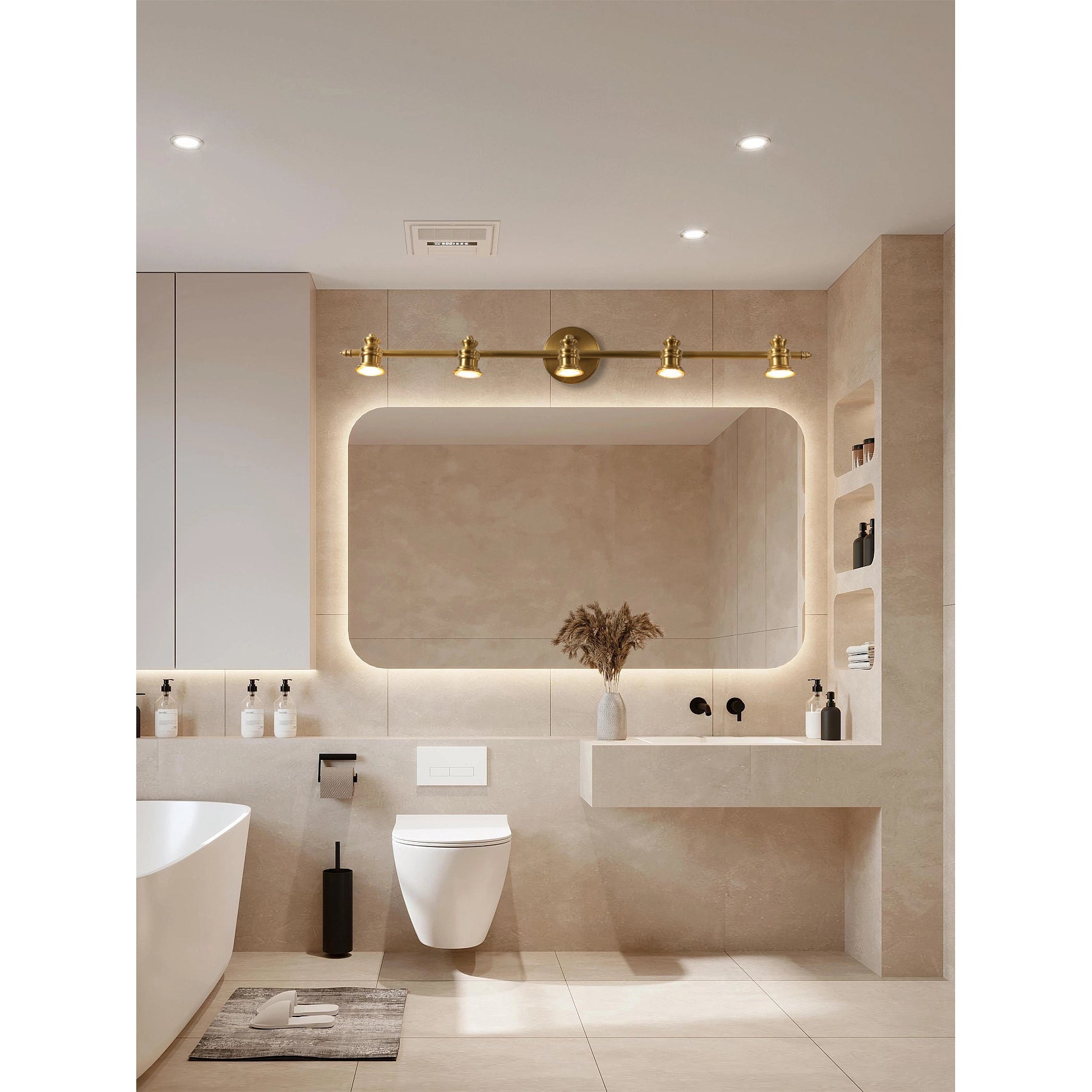 Lineare Wandleuchte Nalen