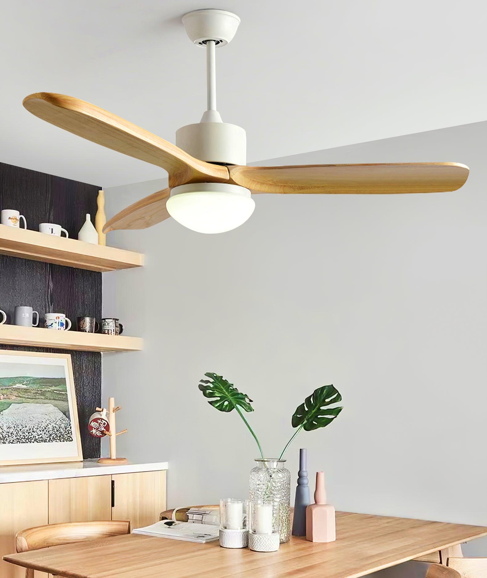 Moderne Deckenventilatorleuchte Fioeli