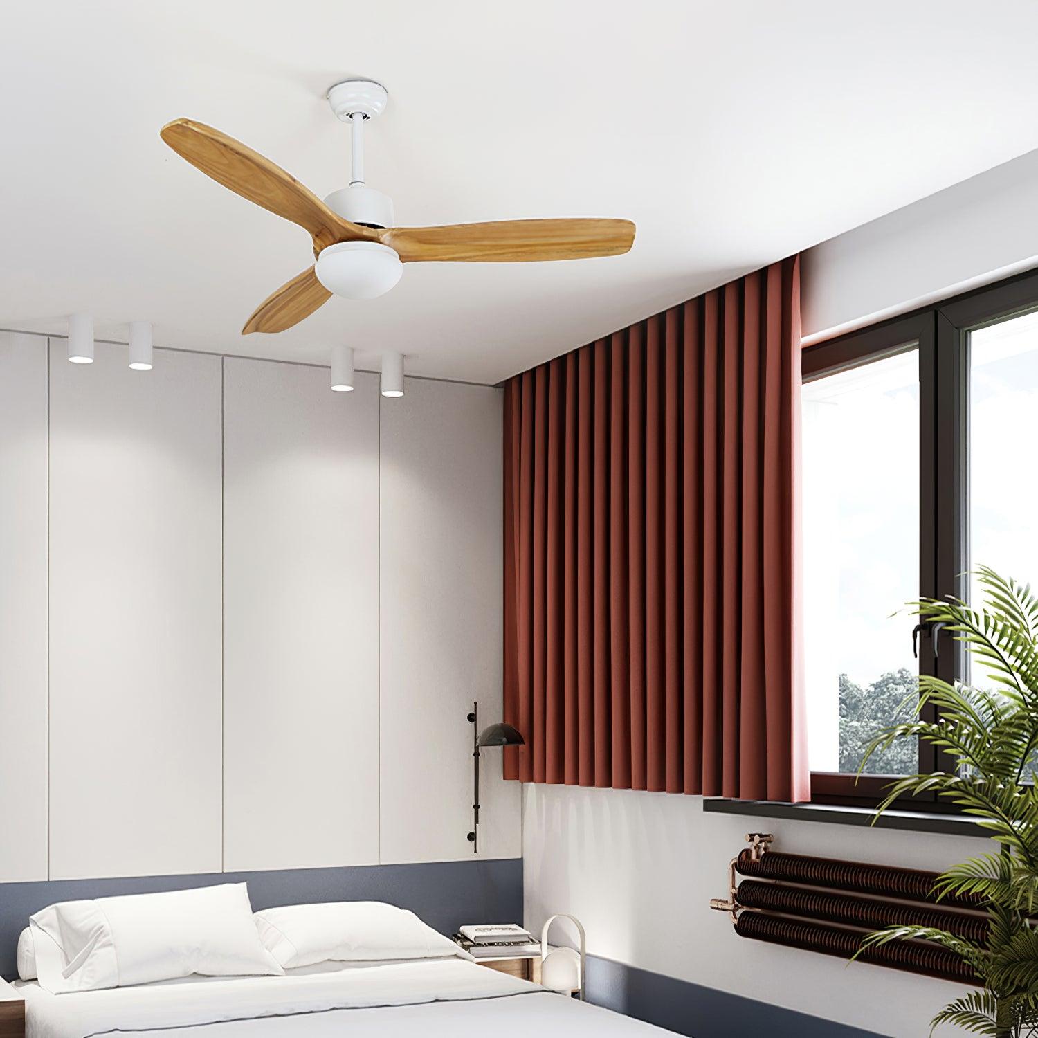 Moderne Deckenventilatorleuchte Fioeli
