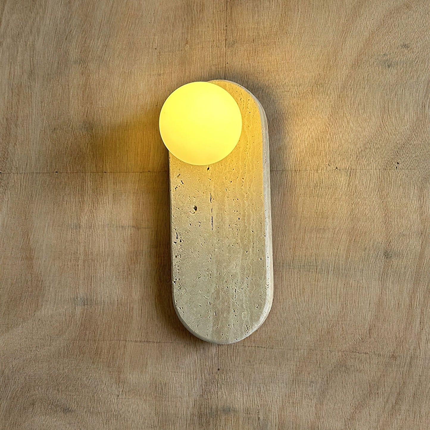Zylindrische Wandleuchte Clavesa