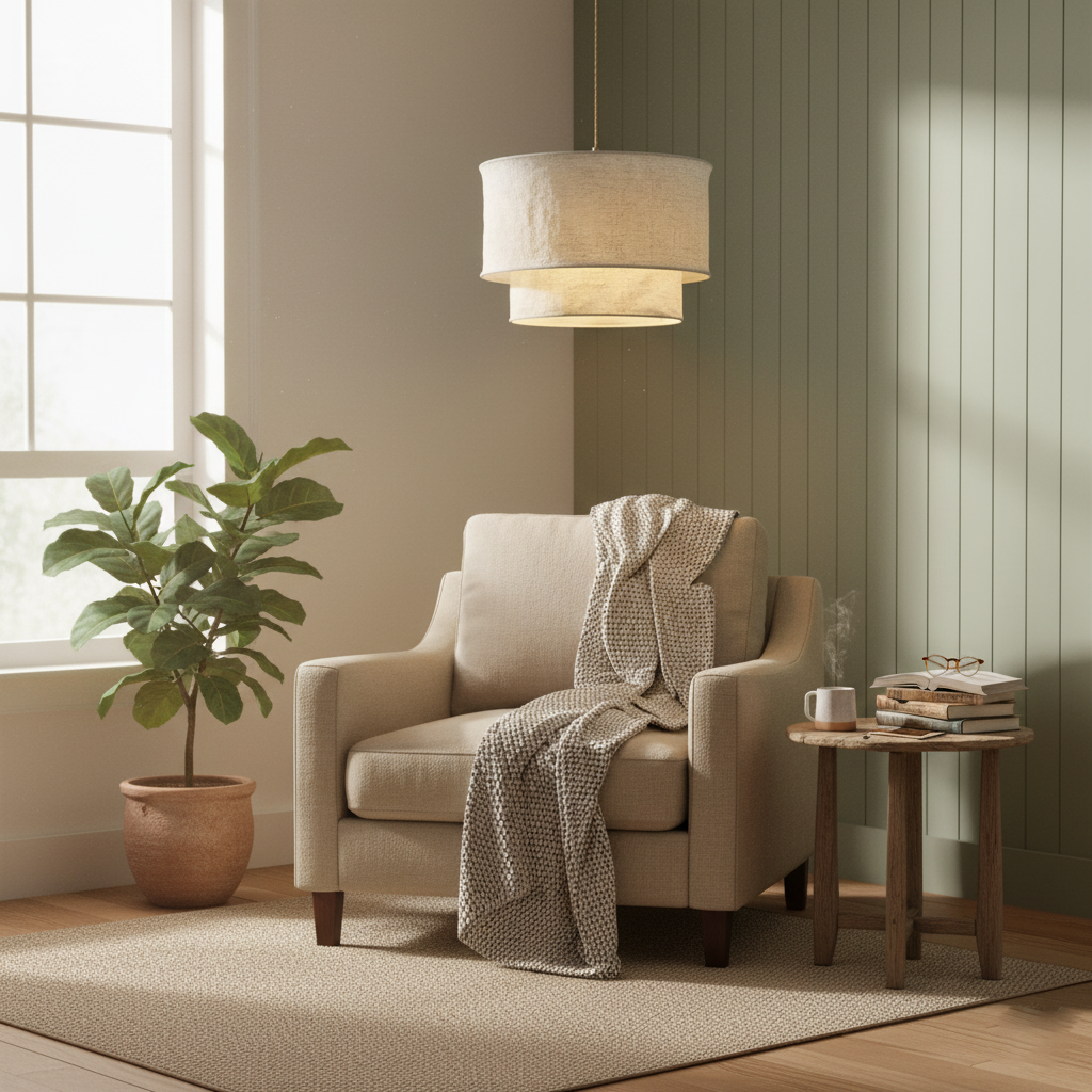 Mariela Fabric Pendant Lamp – detail 12