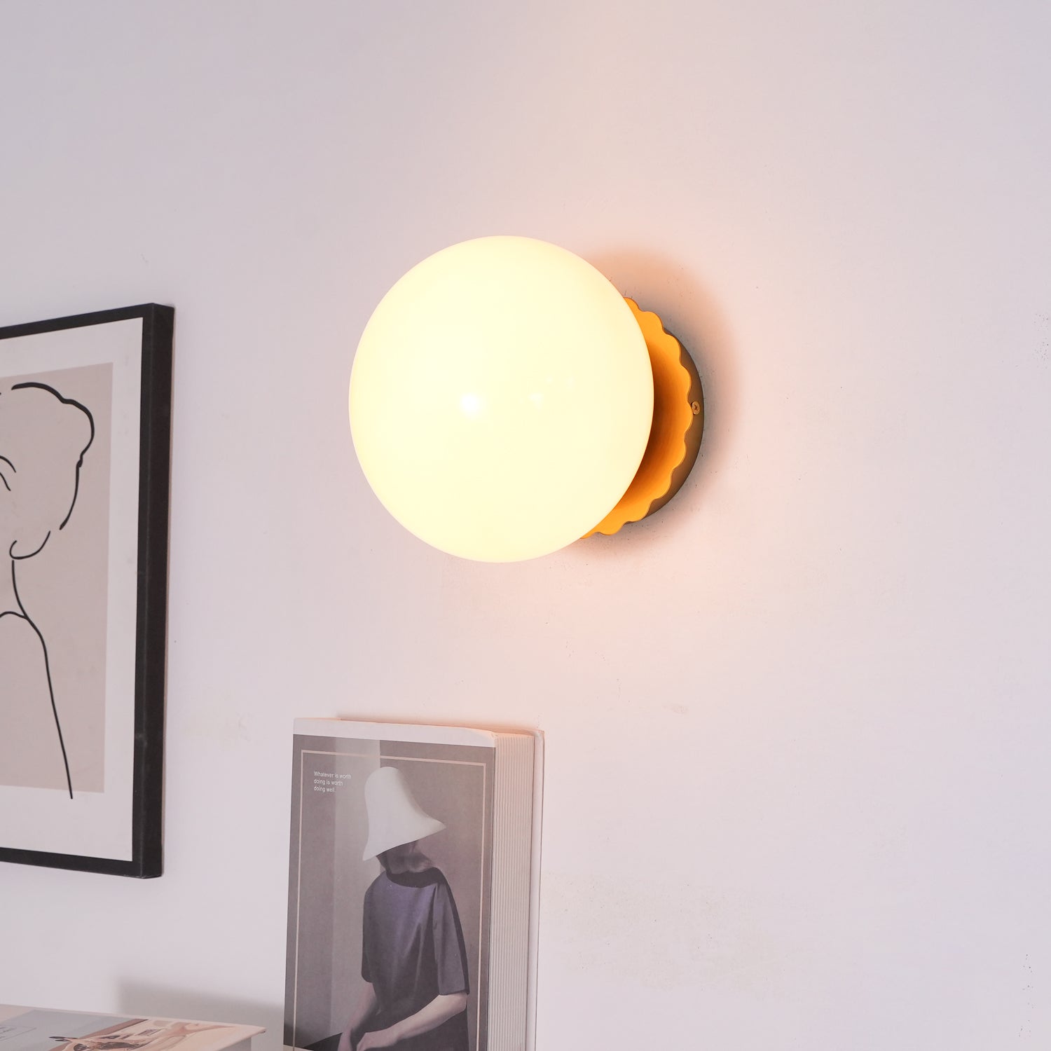 Moderne Wandleuchte Gernoie