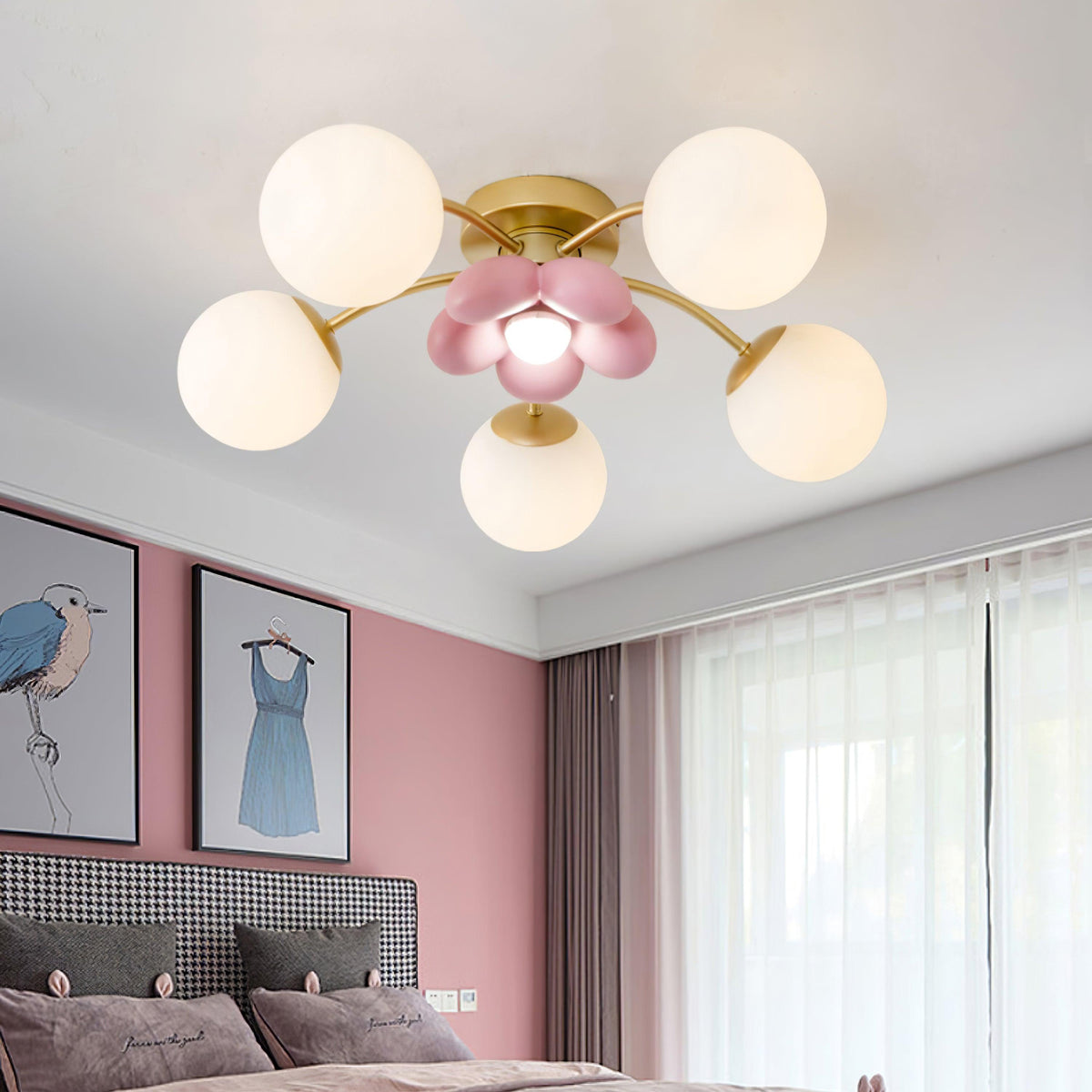 Mauricio Flowers Ceiling Light – detail 2